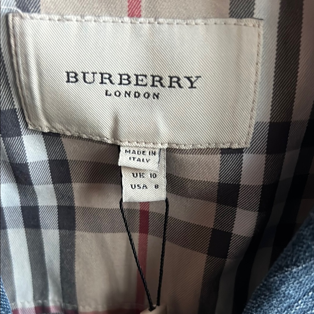 Burberry Blue Denim Women's Jacket - Picture 2 of 11